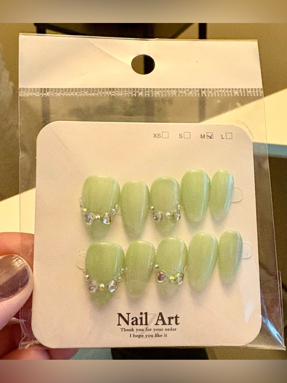 Handmade Press On Nail Set N5